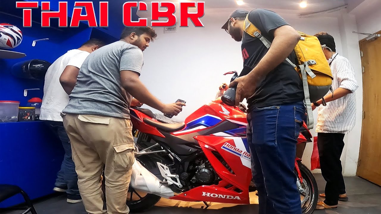 Bought Another New Bike - CBR 2021 Thailand New Tri-Color / Fireblade Edition  for my Brother.