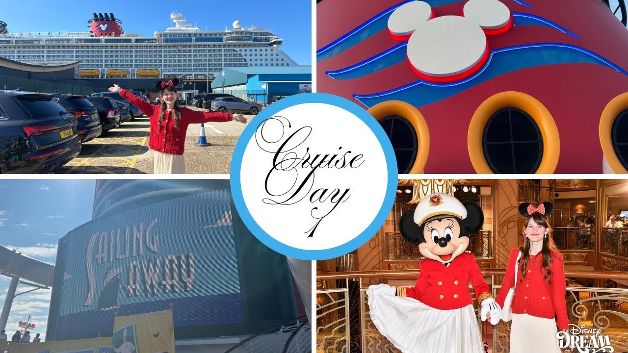 My First Disney Cruise! - Disney Dream 3 Night Sailing To Belgium - Day 1 Embarkment Day!