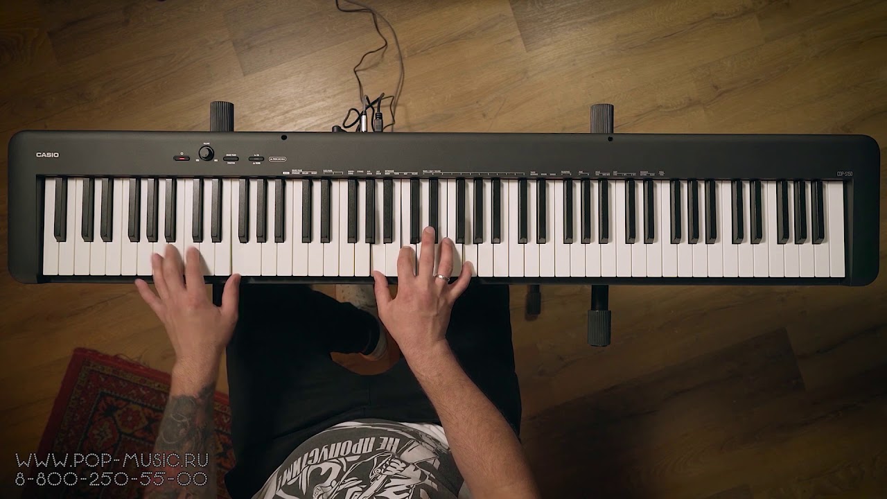 Цифровое пианино CASIO CDP-S150 звучание