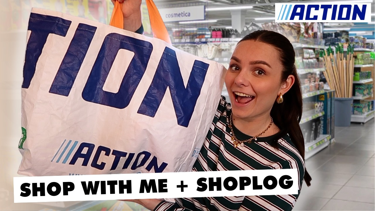 ACTION SHOP WITH ME + MEGA SHOPLOG 🌼 Maart 2026 | Floor Delver