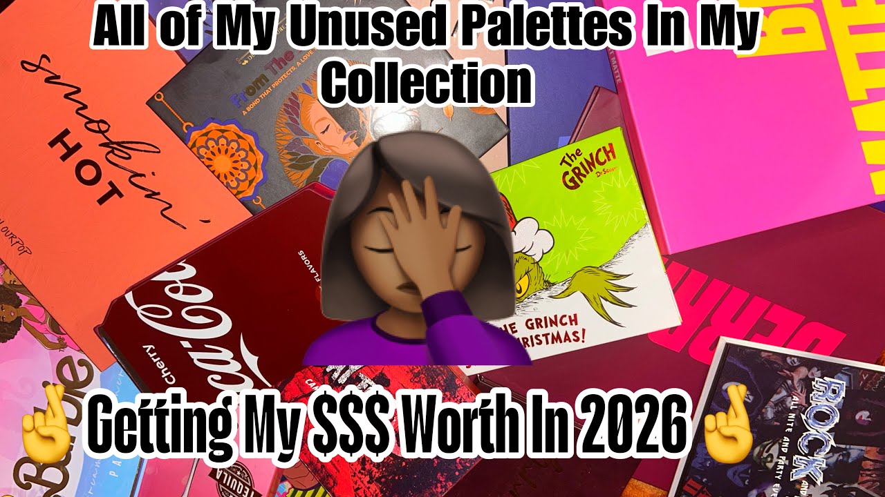 All 53 of My Unused Palettes In My Collection....Part 2🫣