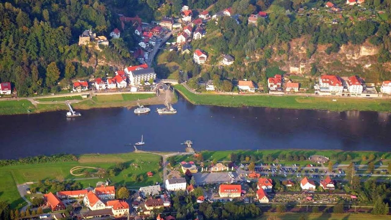 Kurort Rathen an der Elbe Sächsische Schweiz