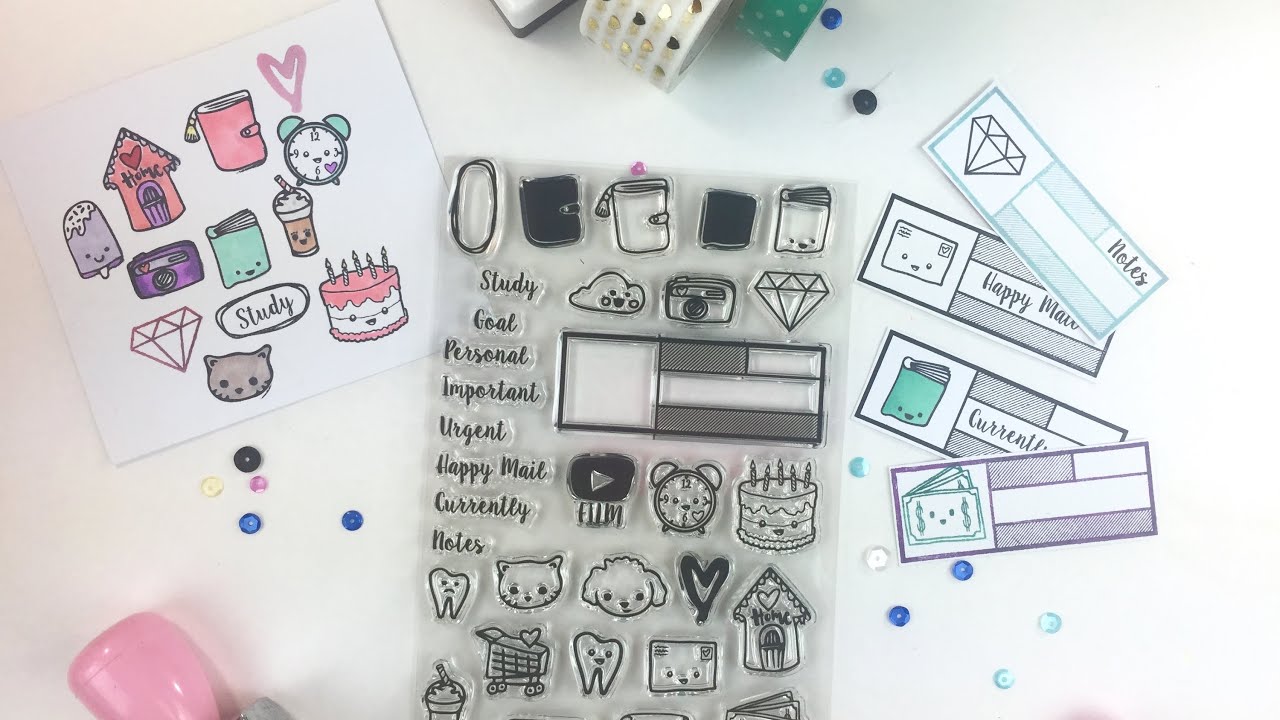 Planner Doodles Stamp Reveal