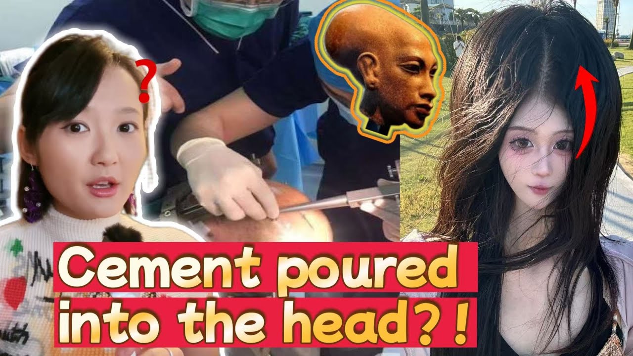 Смертельный тренд в области красоты: в Китае девушки заливают себе в головы цемент!