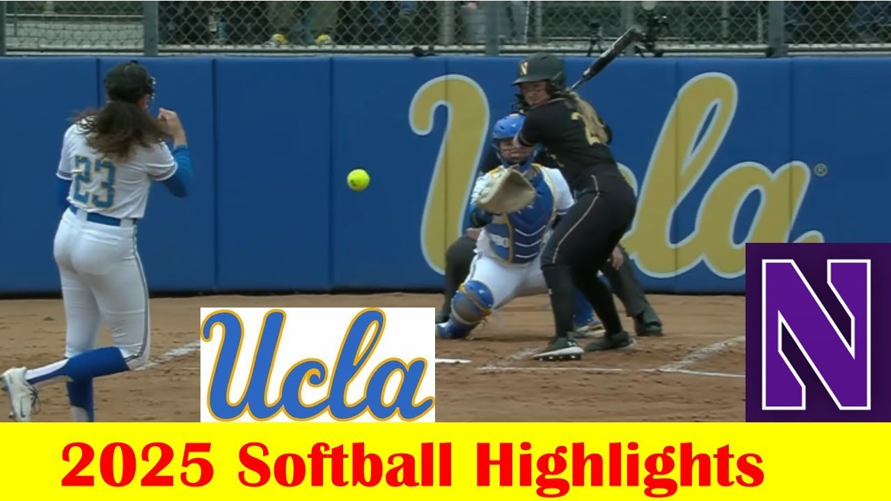 Northwestern vs #6 UCLA Softball Game Highlights 5 4 2025