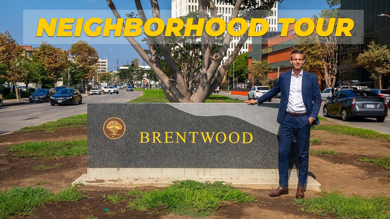 Brentwood Neighborhood Tour - L.A. 90049
