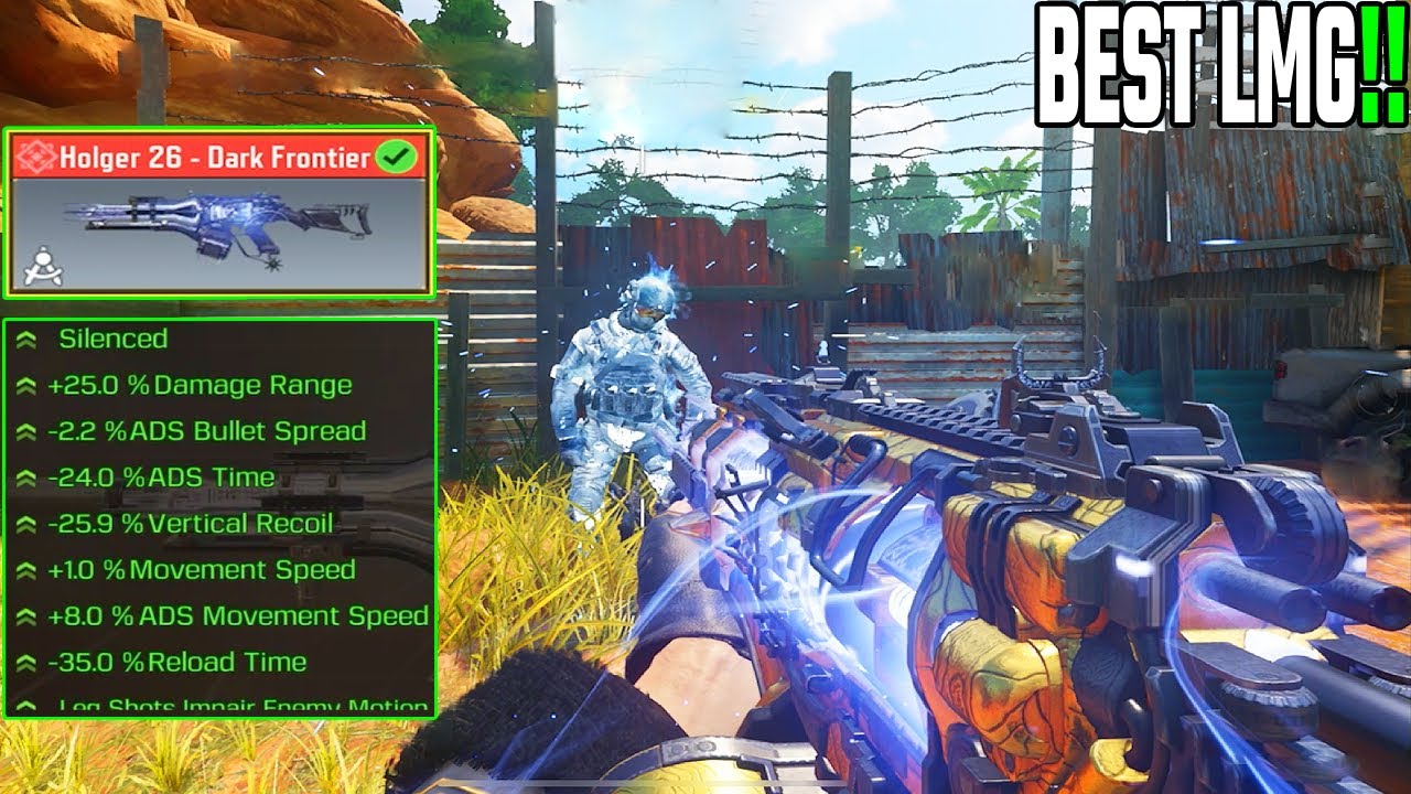 New Holger 26 is Broken!! Holger 26 Gunsmith Are Secret Meta in Cod Mobile