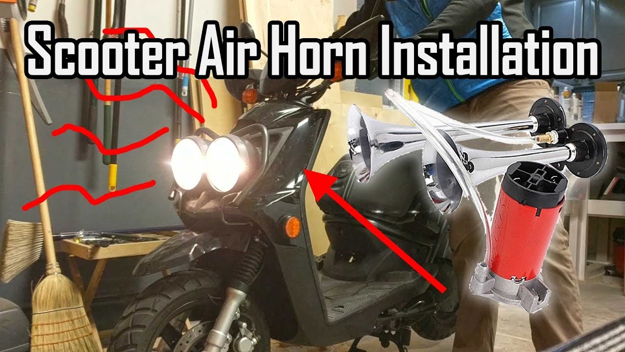 Loud Scooter Air Horn Upgrade