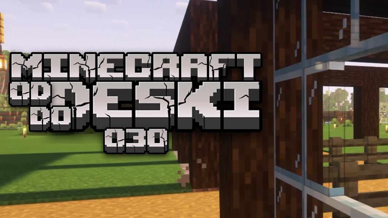 Fundamenty szklarni | Dzień 30 | Minecraft | Wieczorne Granie |