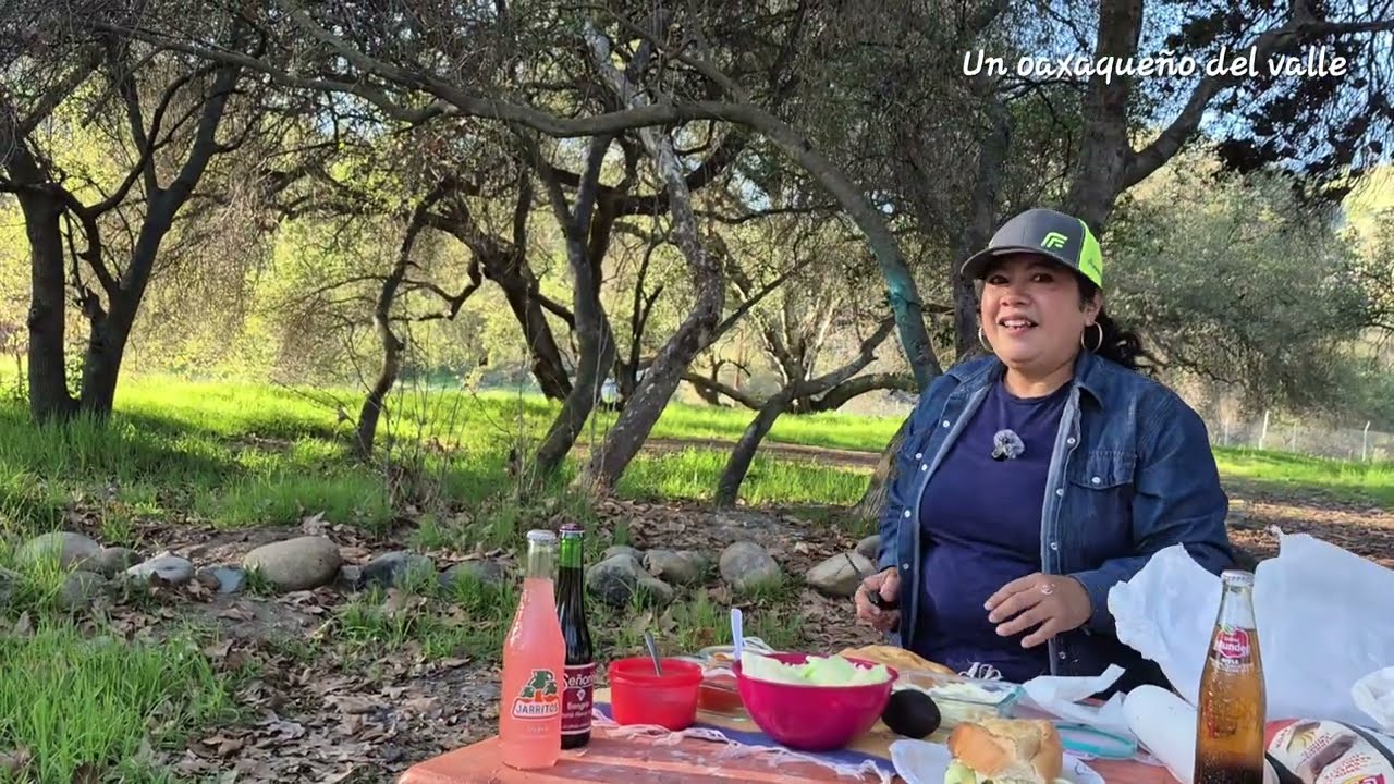 Un día de campo por el río y preparando unas ricas tontas de quecillo Oaxaqueño 