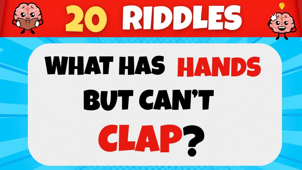 Tricky Riddles for Kids 🤔 | Fun Brain Teasers & Smart Questions | Kids Learning Quiz