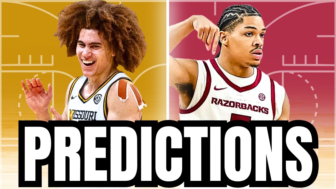 Missouri vs. Arkansas PREDICTION | 2025-26 SEC Basketball Predictions