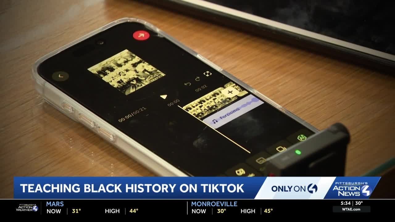 Pittsburgh grad student posts daily TikToks to share little-known Black history