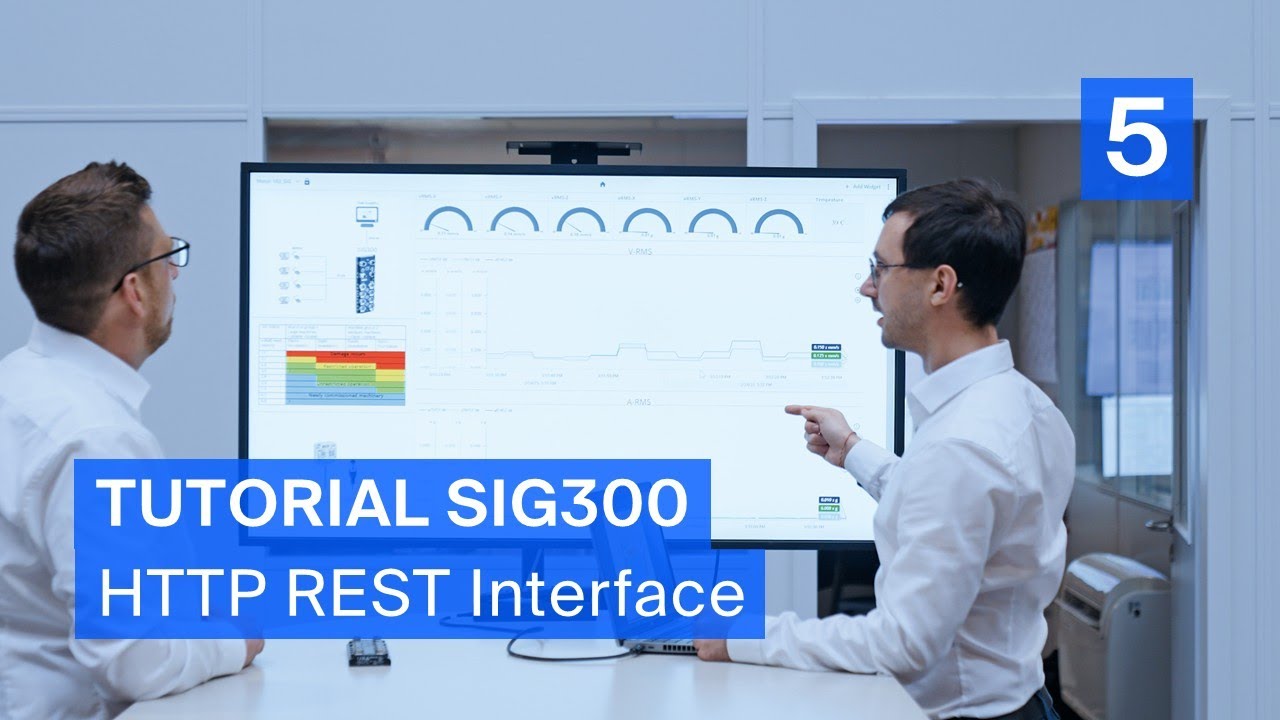 Tutorial SIG300 (5/5) &ndash; HTTP REST Interface of the SIG300