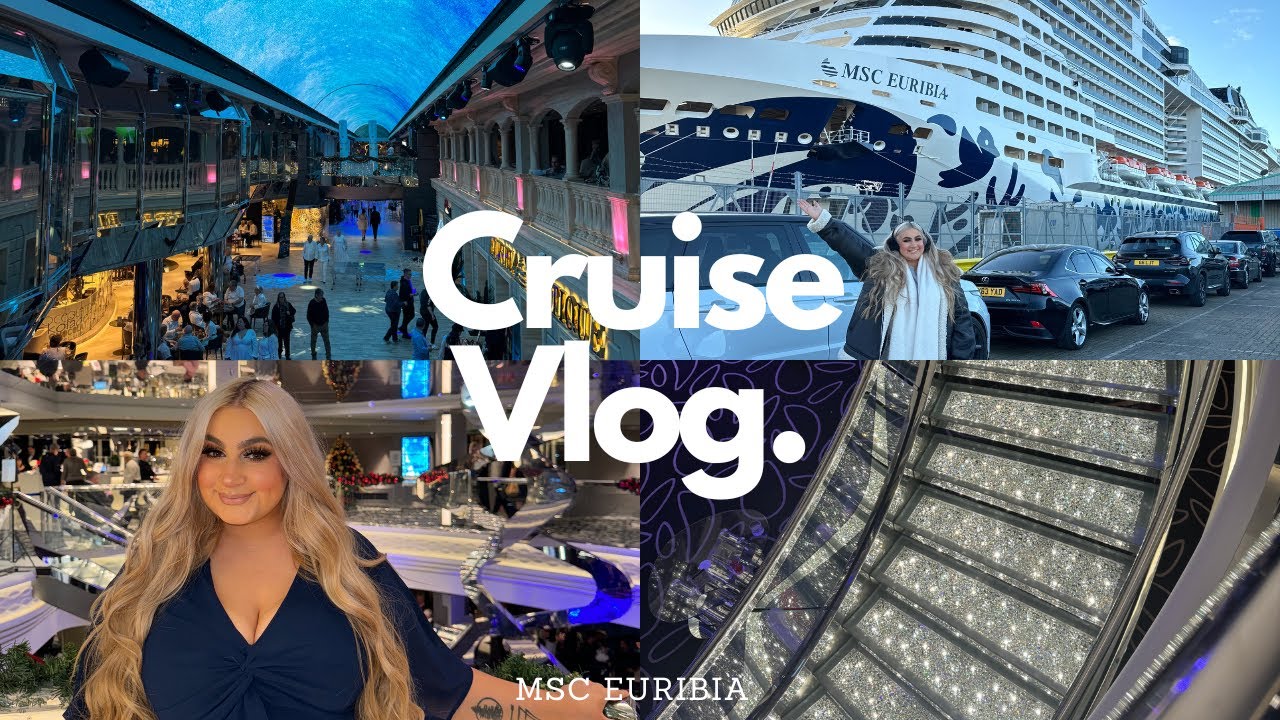 I SPENT MY 26TH BIRTHDAY ON A CRUISE! | Cruise Vlog - MSC Euribia | Part 1