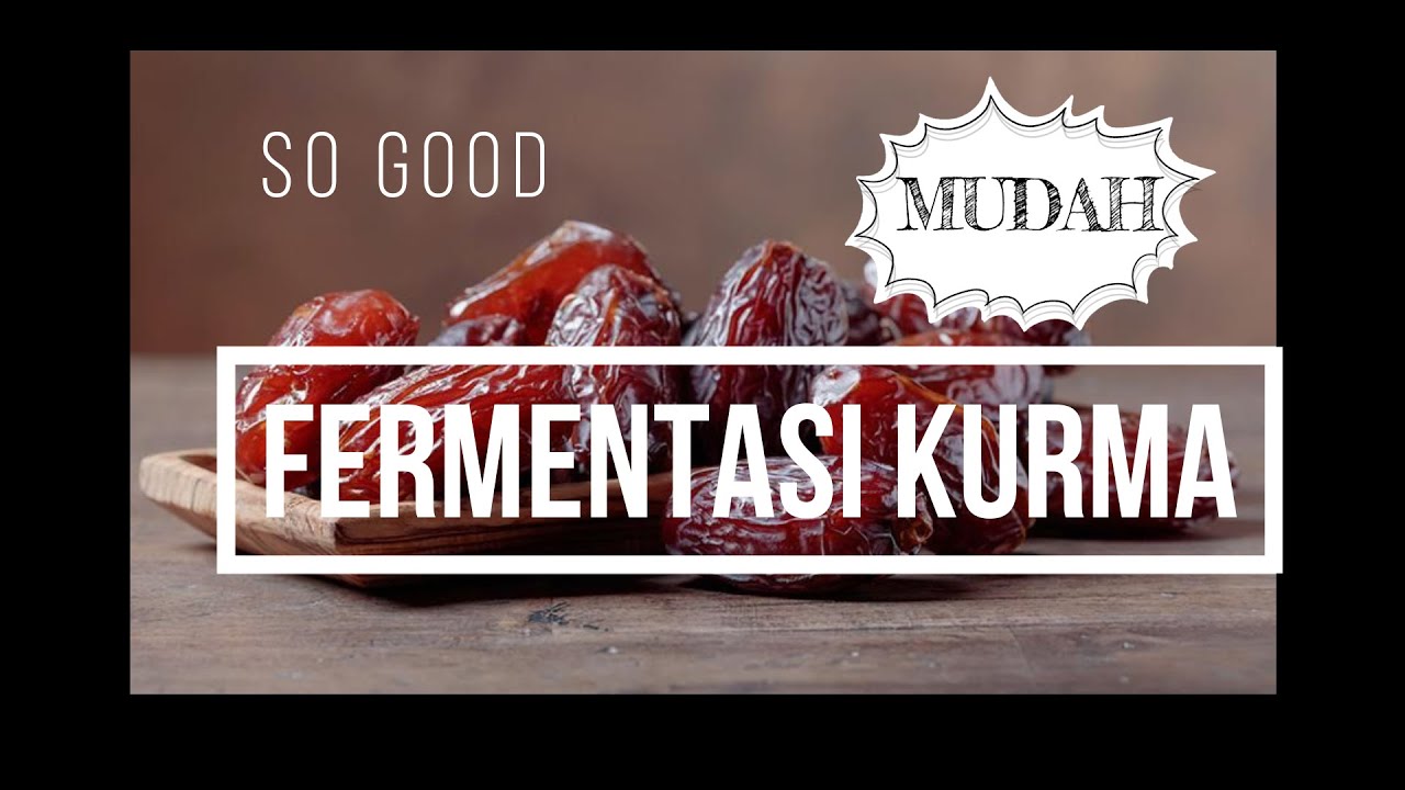 cara fermentasi Kurma, SANGAT MUDAH!
