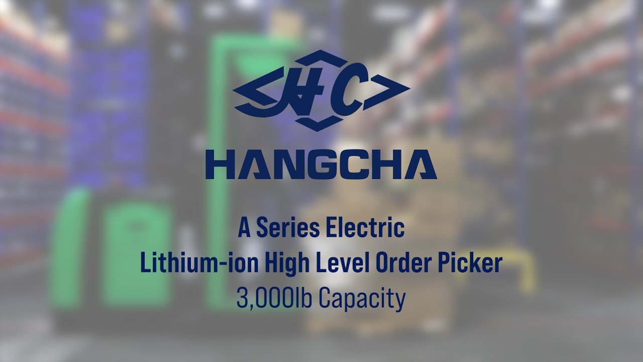 A Series Electric Lithium ion High Level Order Picker