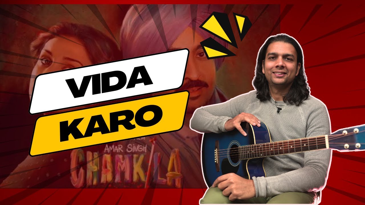 Guitar lesson: Master Vida Karo from Chamkila