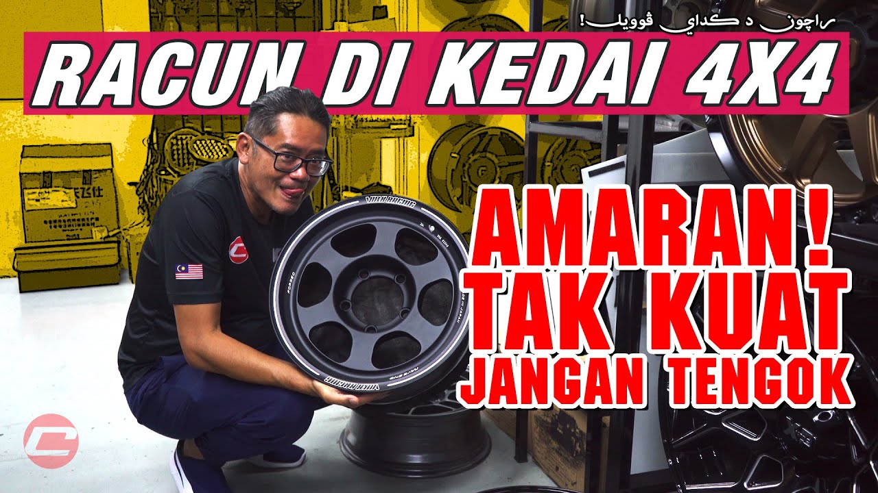 RACUN DI KEDAI 4x4 - AMARAN: TAK KUAT JANGAN TENGOK!