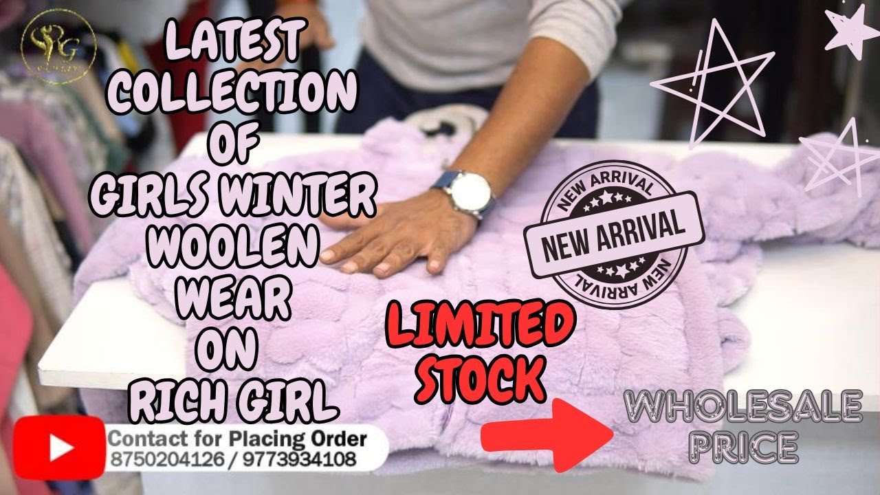 New winter woolen Girls Wear manufacturer , wholesaler of imported western wear ! @RICHGIRL2024
