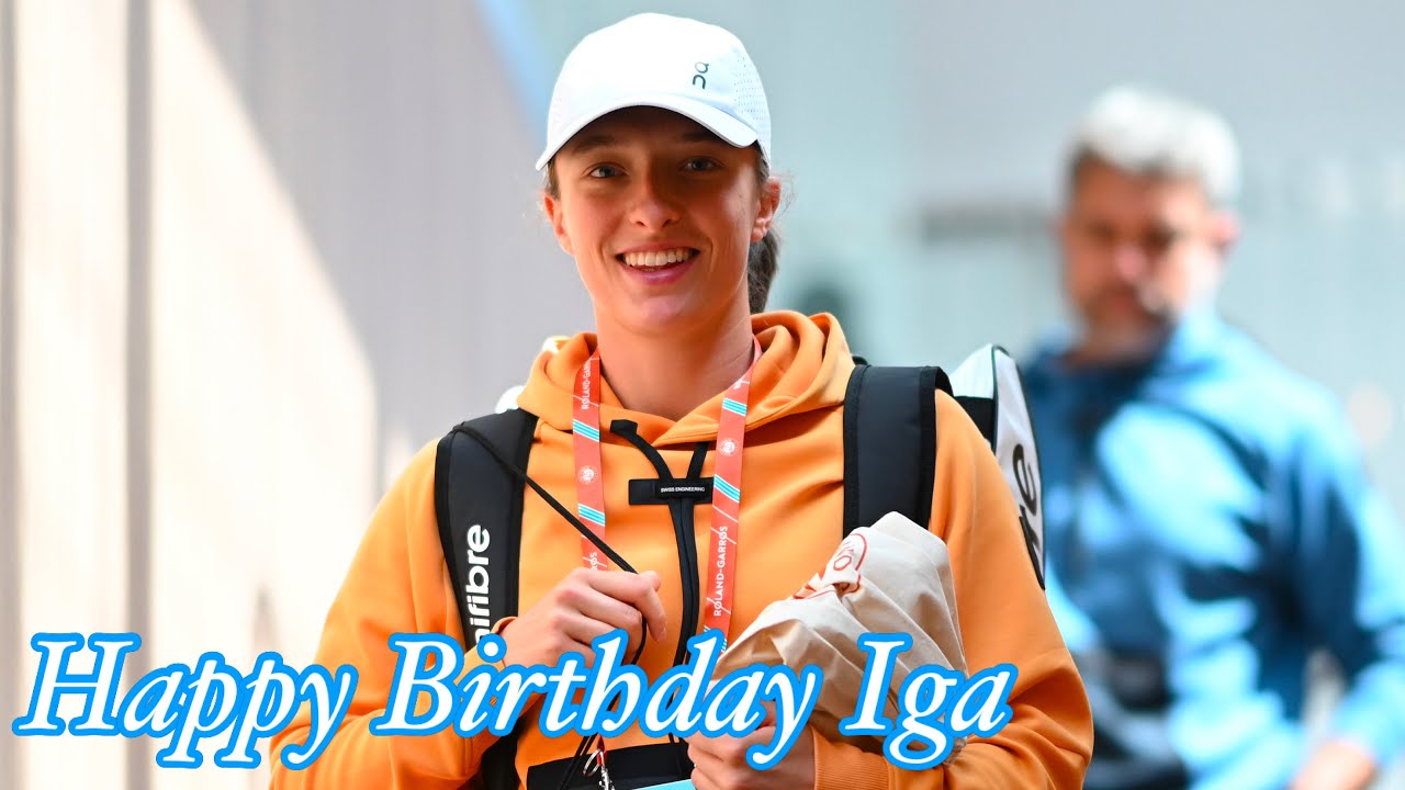 Happy Birthday Iga Świątek🥰