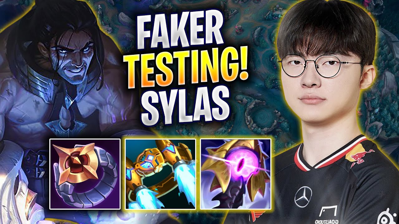 FAKER TESTING SYLAS IN THE NEW PATCH! - T1 Faker Plays Sylas MID vs Taliyah! | Season 2025