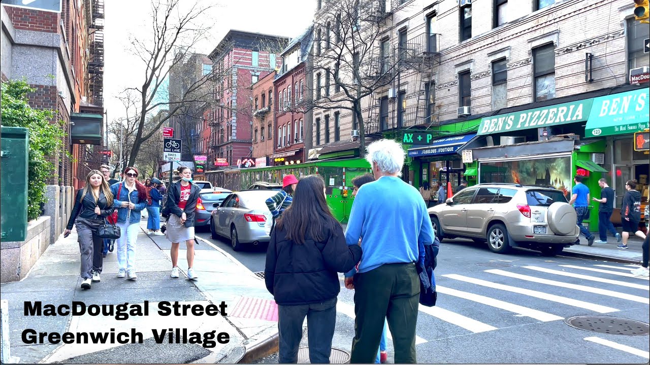 Walking MacDougal Street NYC On a Saturday Afternoon