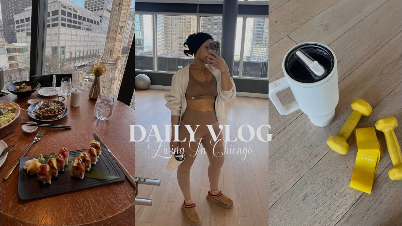 VLOG| Daily Routines + Lunch w/ A View + Trending Japanese Cheesecake + Simple Dinner + Arctic Blast