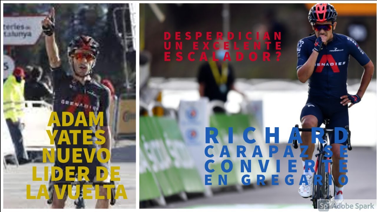 RESUMEN DE LA ETAPA 3 DE LA VUELTA A CATALUNYA 2021/RICHARD CARAPAZ DA VICTORIA A ADAM YATES.