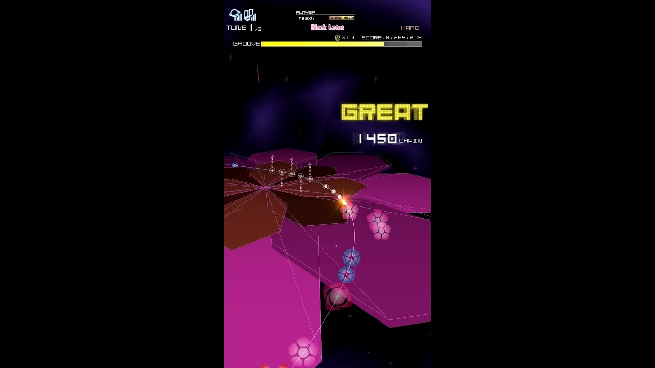 Black Lotus [HARD] FULL CHAIN 【GROOVE COASTER 4MAX】