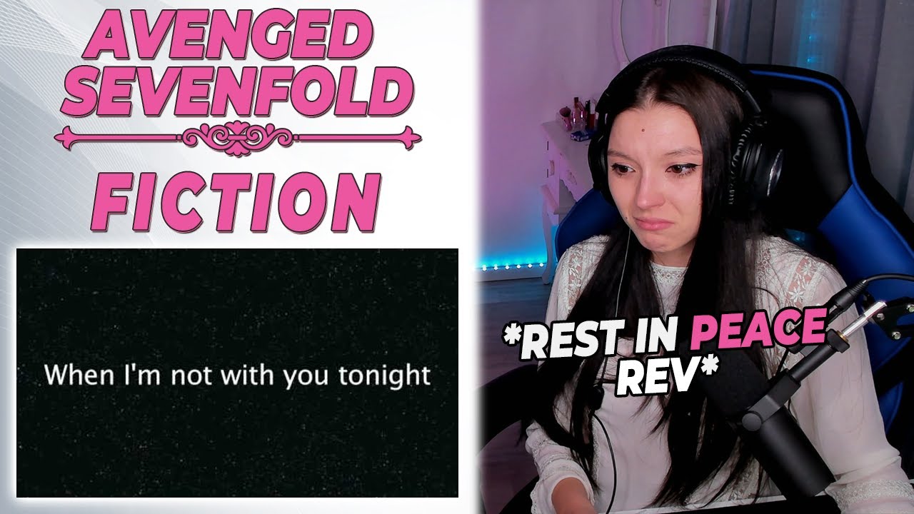 Avenged Sevenfold - Fiction [onscreen lyrics] | First time reaction