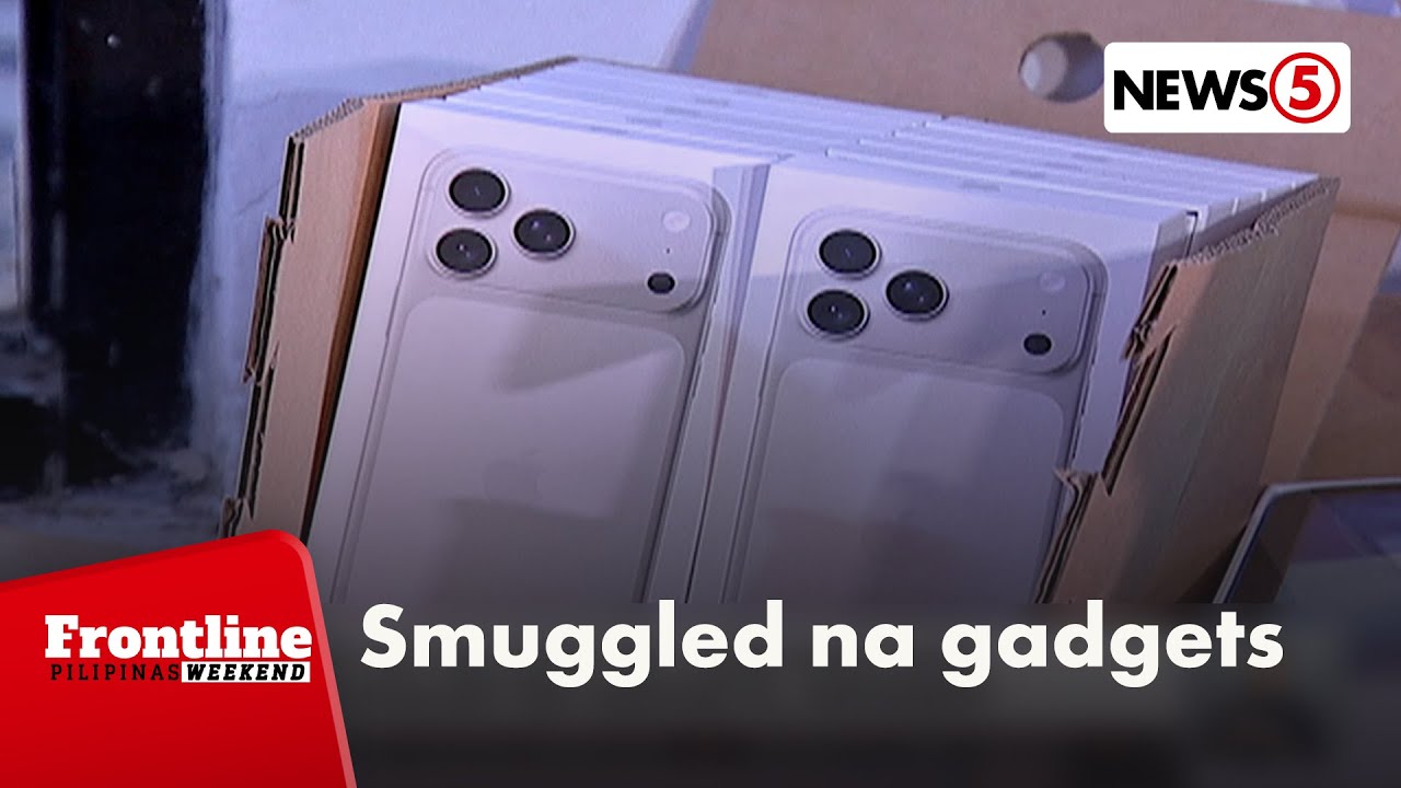 Higit P200-M halaga ng mga hinihilang smuggled gadgets, nasabat | Frontline Weekend