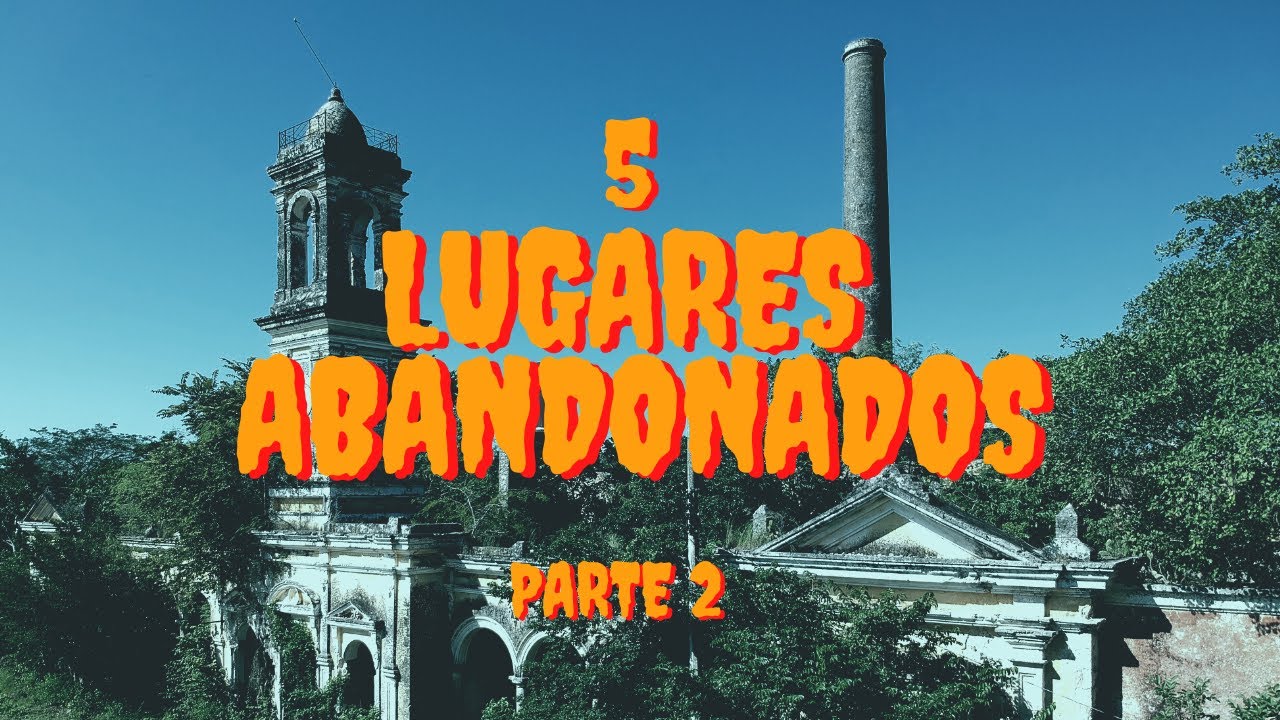 👻Top 5 lugares abandonados Yucatán parte 2👻 (desde las alturas)