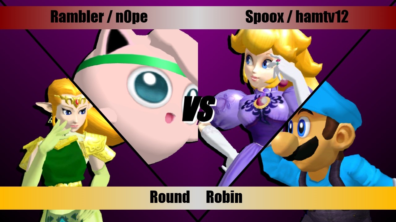 Ramblin' Man XXIX - Rambler (P1) / n0pe (P4) Vs. Spoox (P2) / hamtv12 (P3) - Melee Doubles RR