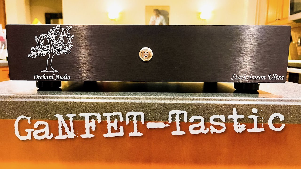 Усилитель Orchard Audio Starkrimson Stereo Ultra 2.0. GaNFET класса D. Великолепно!