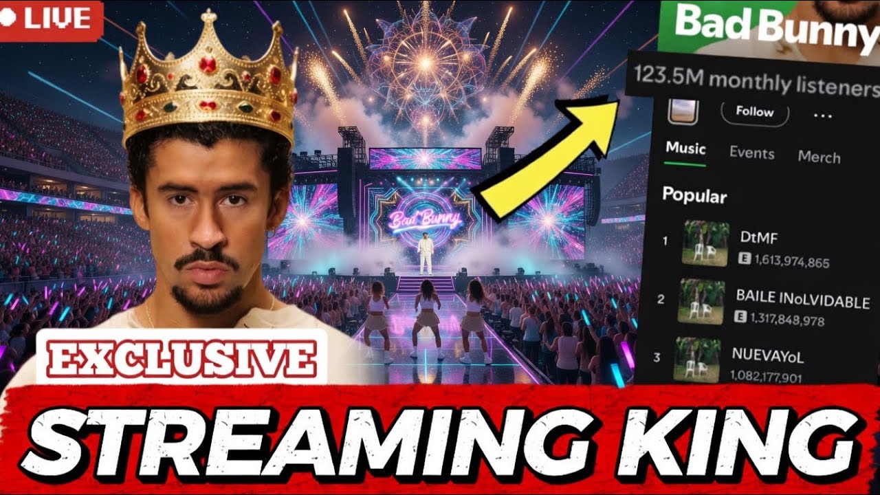 BAD BUNNY JUST HUMILIATED THE MUSIC INDUSTRY… AND NOBODY SAW IT COMING