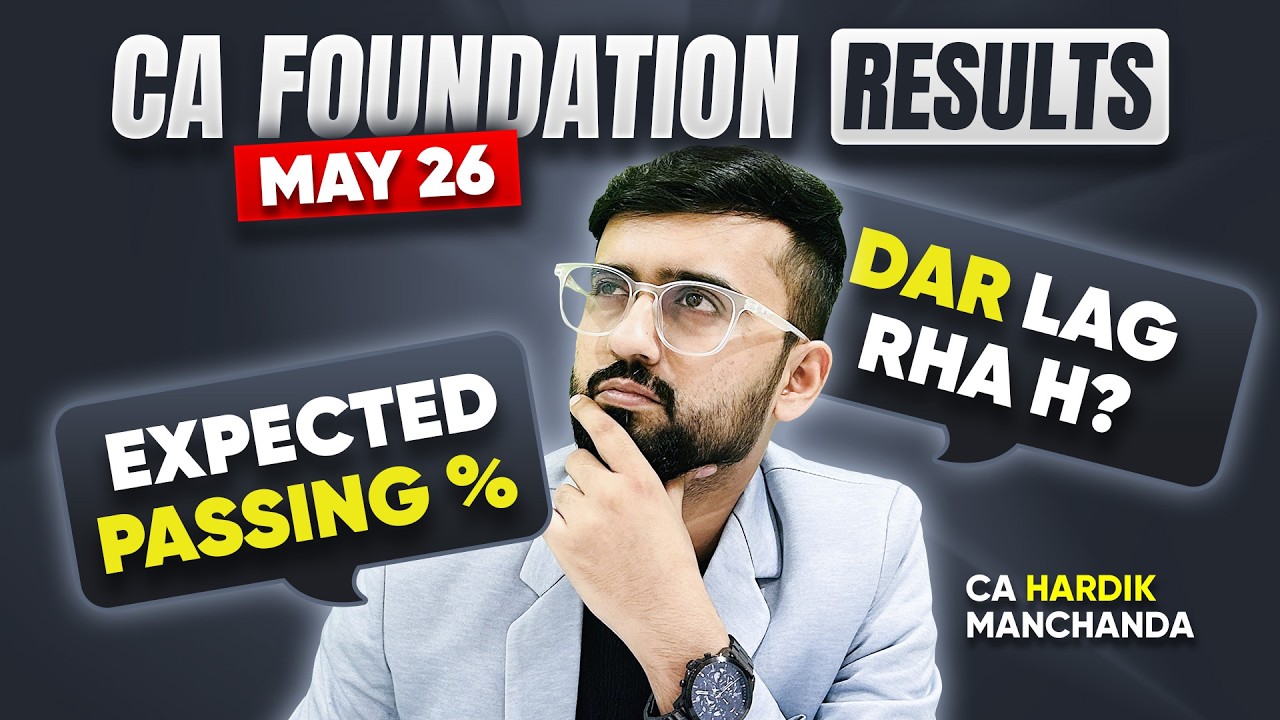 Man ki Baat | CA Foundation Result - May 2026 | CA Hardik Manchanda |