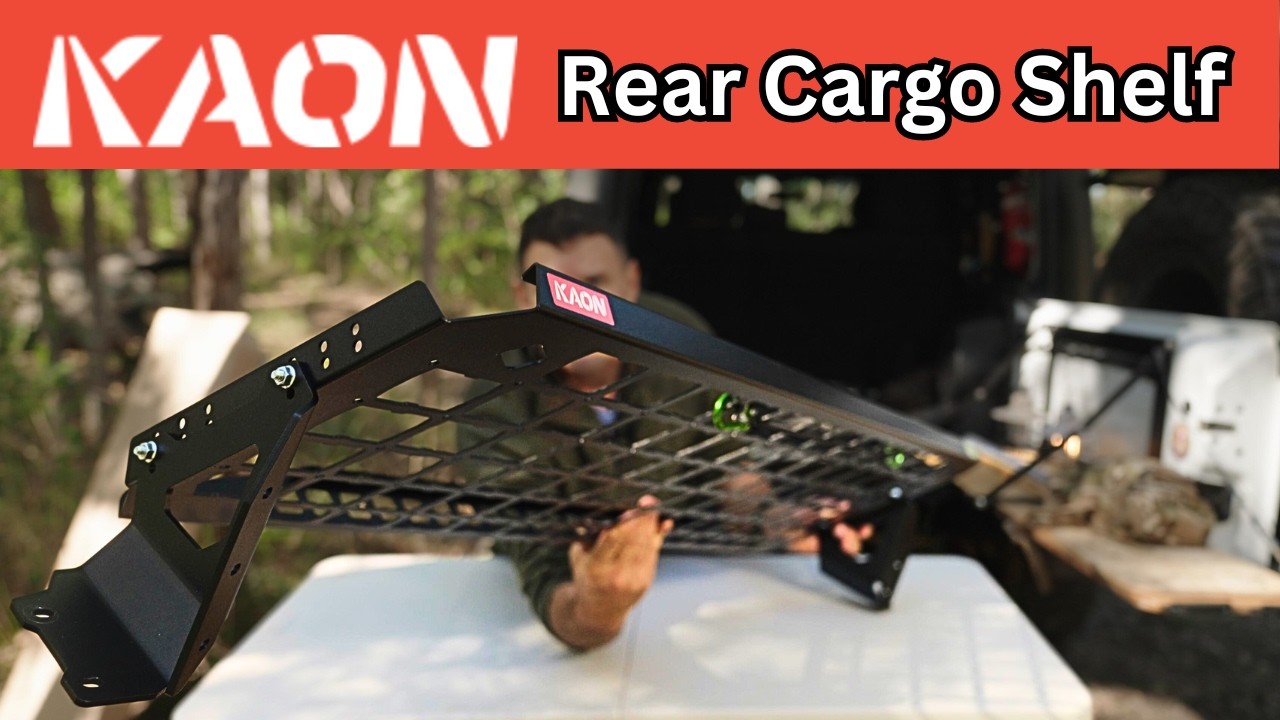 Kaon Standalone Rear Roof Parcel Shelf Review.. Wrangler