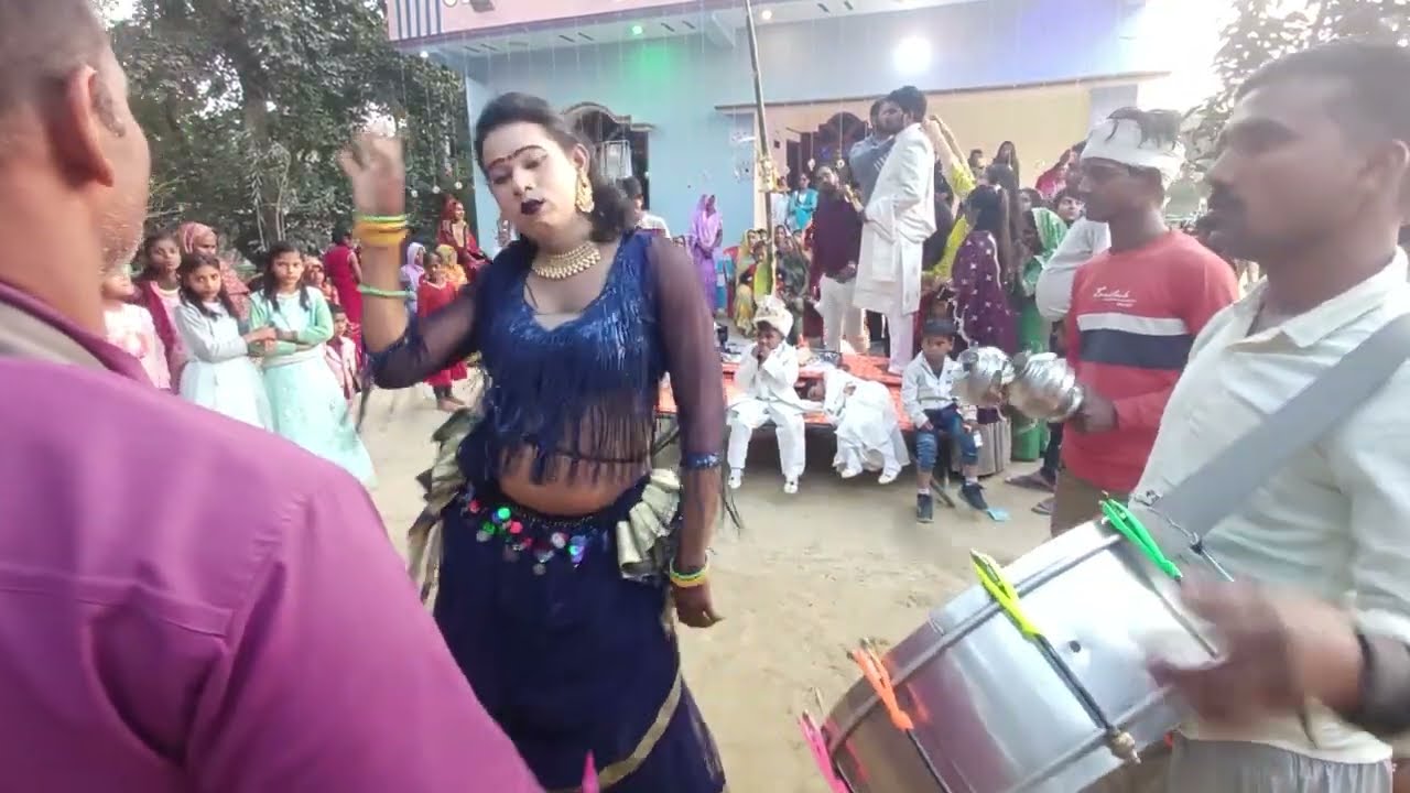 बैंड बाजा बारात तैयारी का डांस राम स्वरुप डांसर सुल्तानपुर 