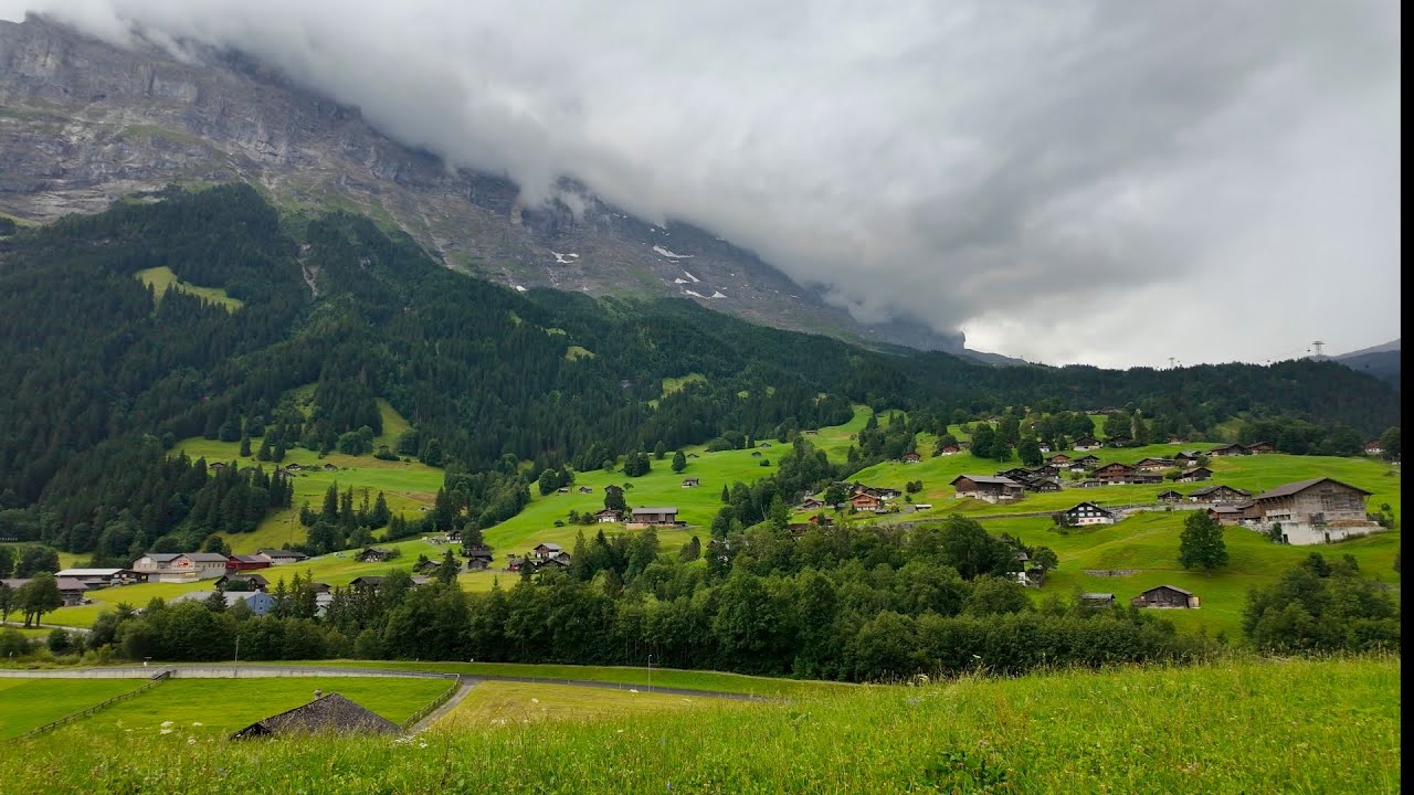 🇨🇭 جريندلفالد اجمل قرى سويسرا  Grindelwald the most beautiful village in Switzerland