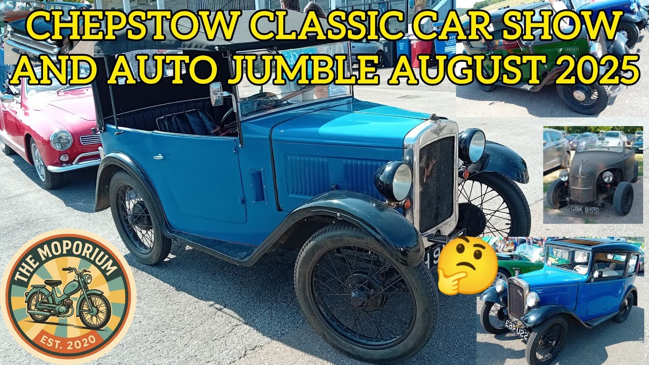 Chepstow classic car show & auto jumble August 2025
