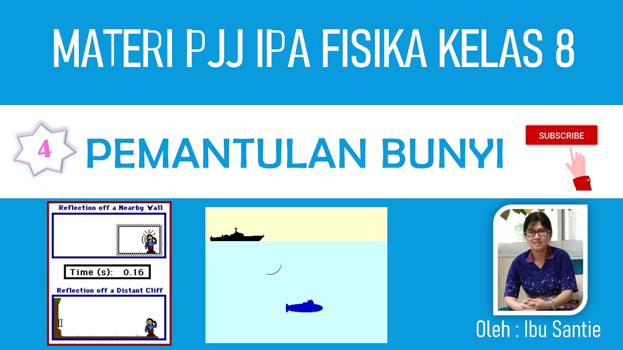 PEMANTULAN BUNYI (3 JENIS BUNYI PANTUL)