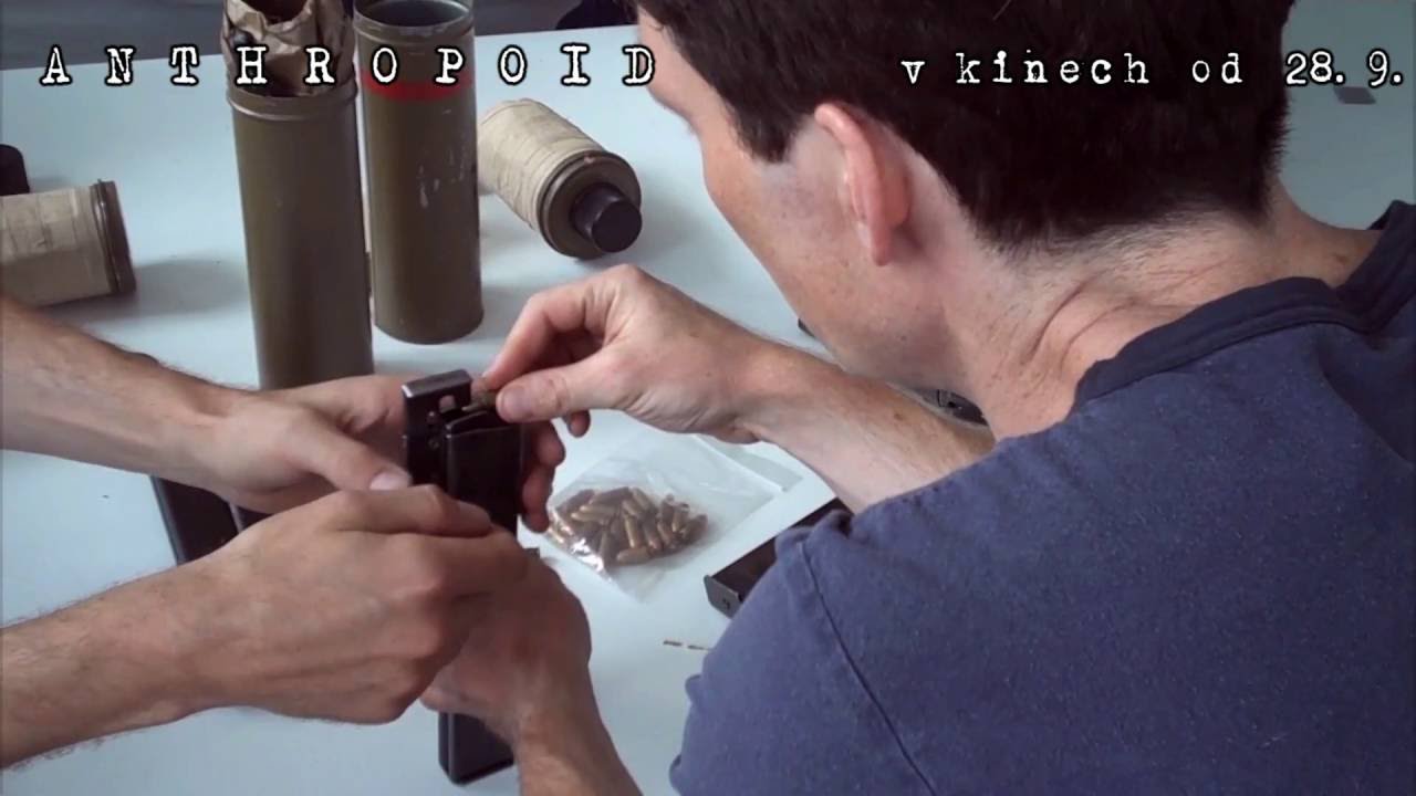 Film o filmu Anthropoid - technické a vizuální efekty, storyboardy a zbraně