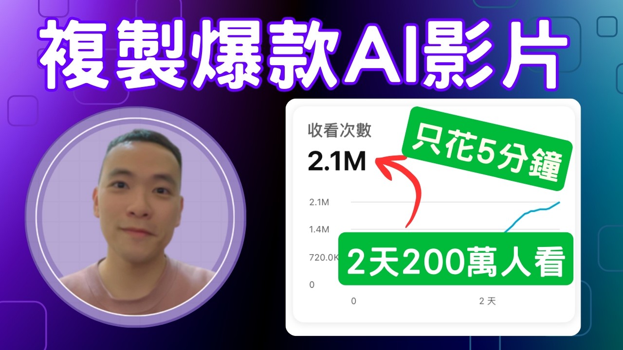 【超簡單】5分鐘複製爆紅影片賺錢，90天開通盈利實測！輕鬆打造AI自動化工作流(附免費工具)