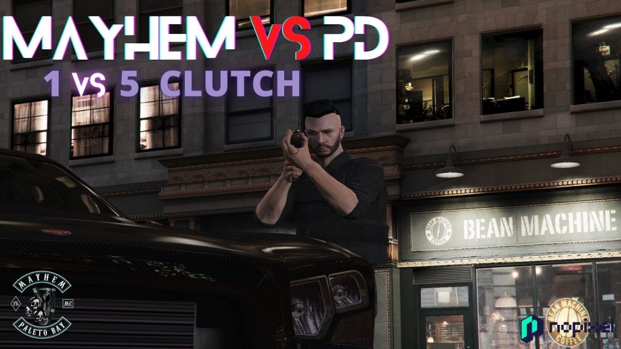 MAYHEM VS PD | 1 VS 5 CLUTCH | CODE RED | NO PIXEL INDIA