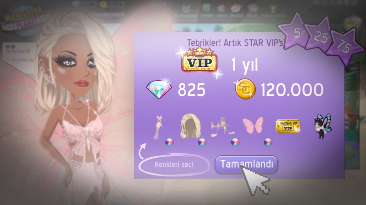 1 YEAR STAR VIP & LEVELLING UP // MSP
