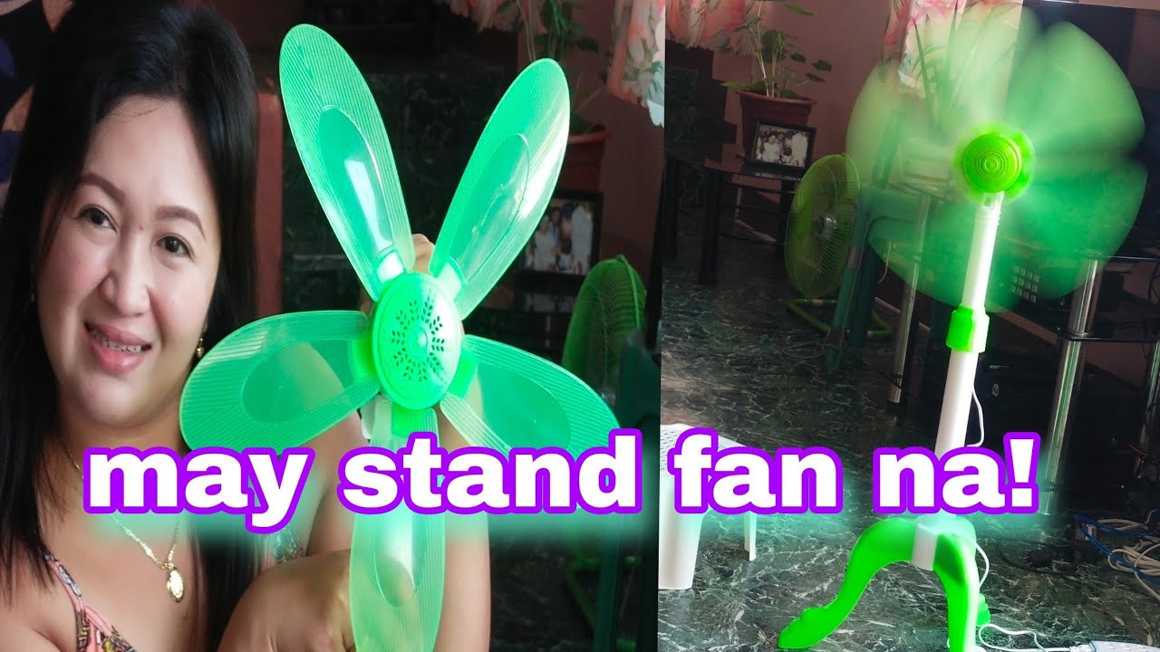 Paano e assemble ang Plastic electric fan / trending fan/clip fan with stand