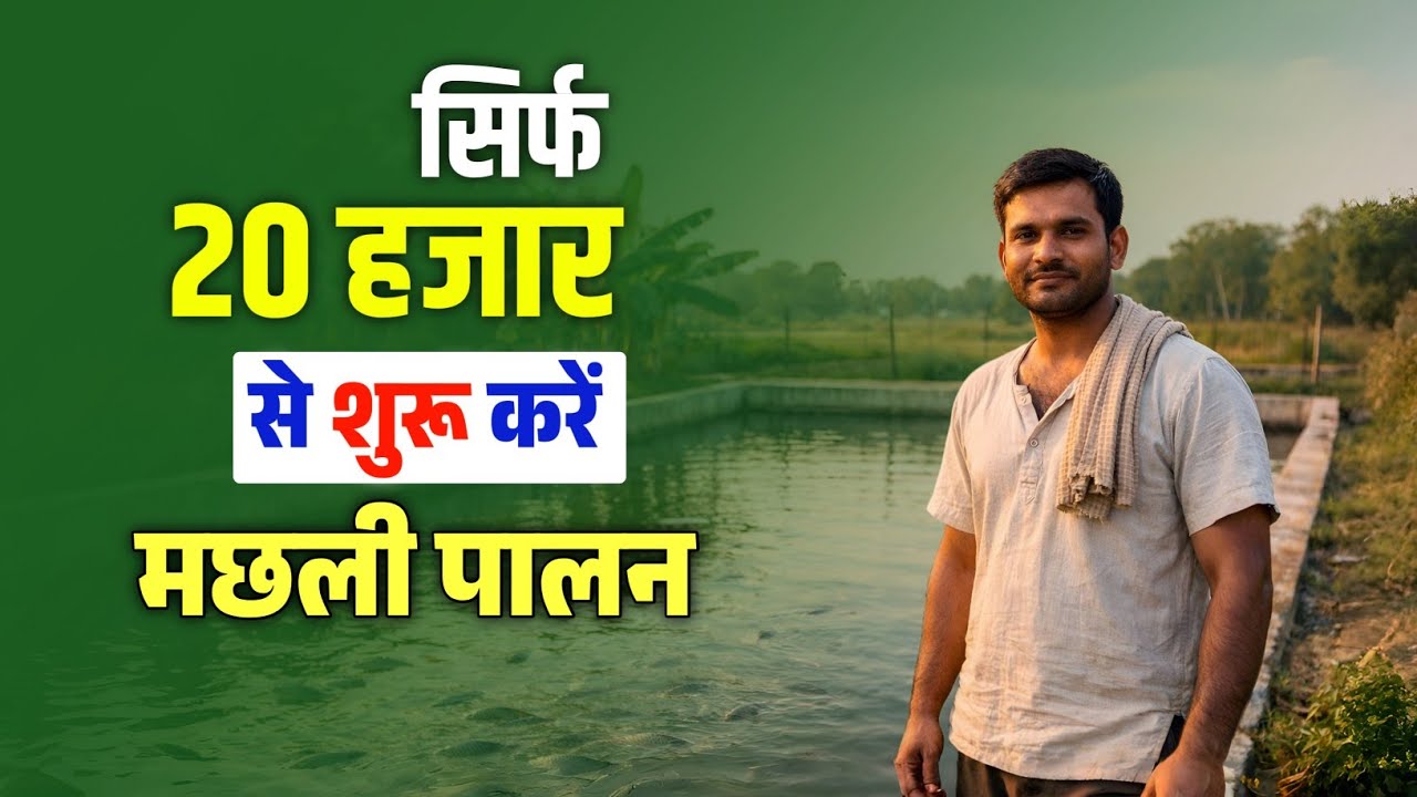 गांव के युवक ने ₹20,000 से खड़ा किया मछली पालन का बड़ा कारोबार 🌾🐟💰 , Fish Farming Business 