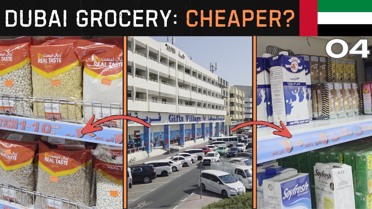 How EXPENSIVE is Grocery Shopping in Dubai vs India?