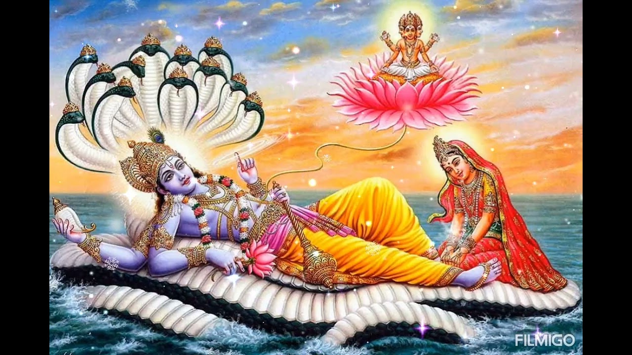Vishnu bhagawaan song (man singer) by venu gopal gupta for happy birthday special.